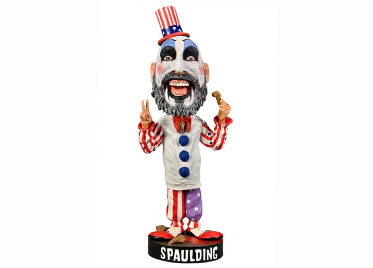NECA Captain Spaulding Head Knocker – House of 1000 Corpses Bobblehead - JP's Horror