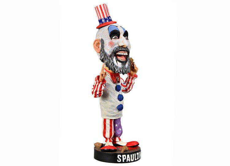 NECA Captain Spaulding Head Knocker – House of 1000 Corpses Bobblehead - JP's Horror