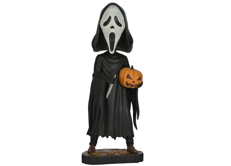 NECA Ghost Face Head Knocker – Scream Horror Bobblehead - JP's Horror