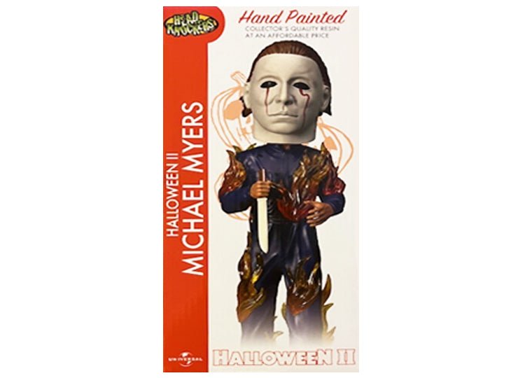 NECA Michael Myers Halloween II Head Knocker – On Fire Horror Bobblehead - JP's Horror