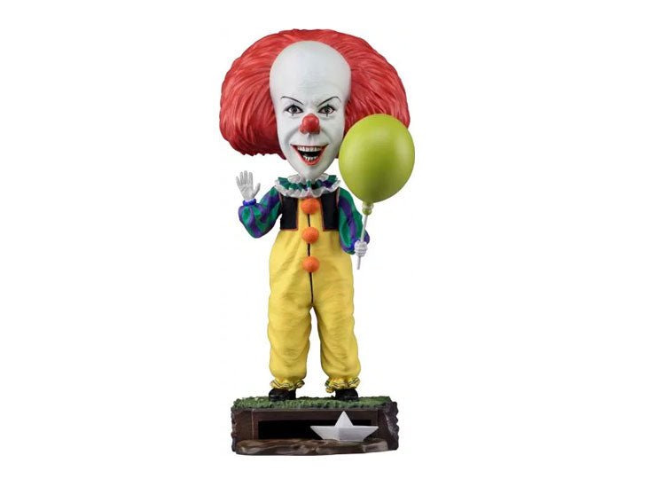 NECA Pennywise 1990 Head Knocker – IT Horror Bobblehead Collectible - JP's Horror