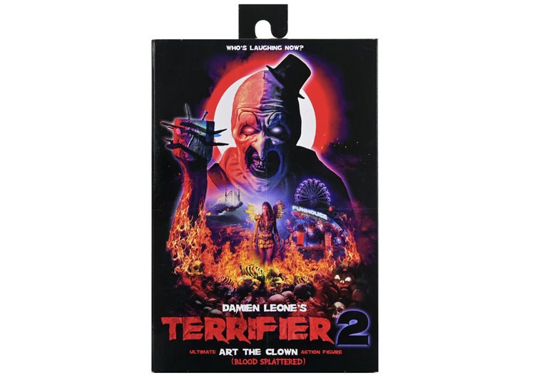 NECA Terrifier 2 Ultimate Art the Clown Blood Splattered 7 Inch Action Figure - JP's Horror