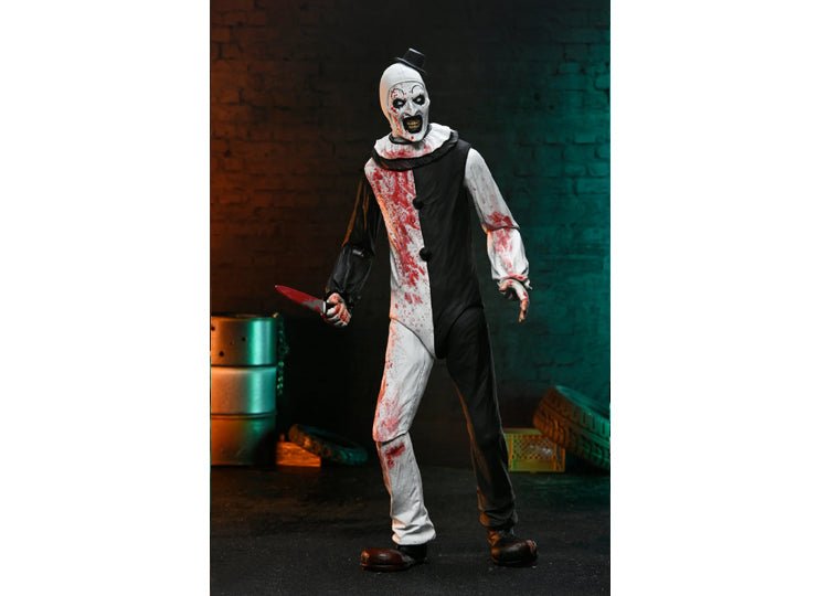 NECA Terrifier 2 Ultimate Art the Clown Blood Splattered 7 Inch Action Figure - JP's Horror