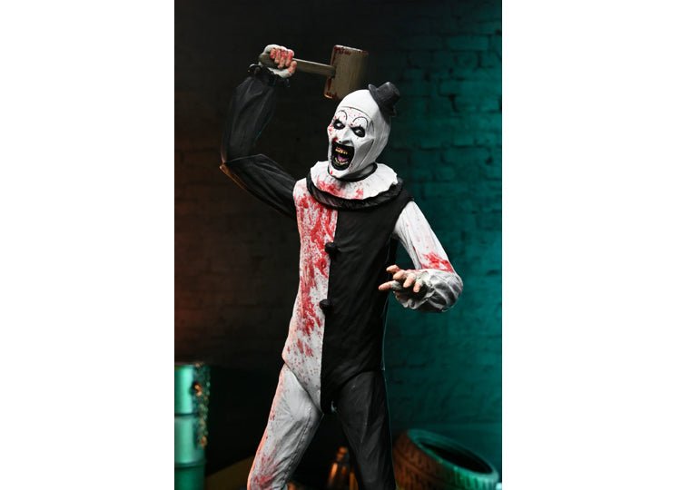 NECA Terrifier 2 Ultimate Art the Clown Blood Splattered 7 Inch Action Figure - JP's Horror