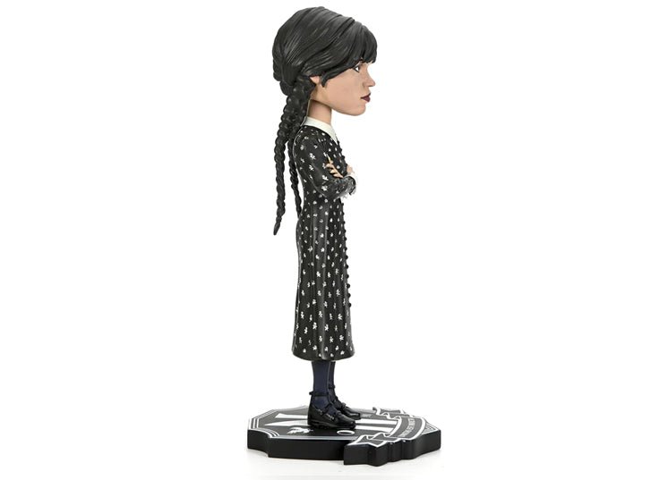 NECA Wednesday Addams Head Knocker – Netflix Series Horror Bobblehead - JP's Horror