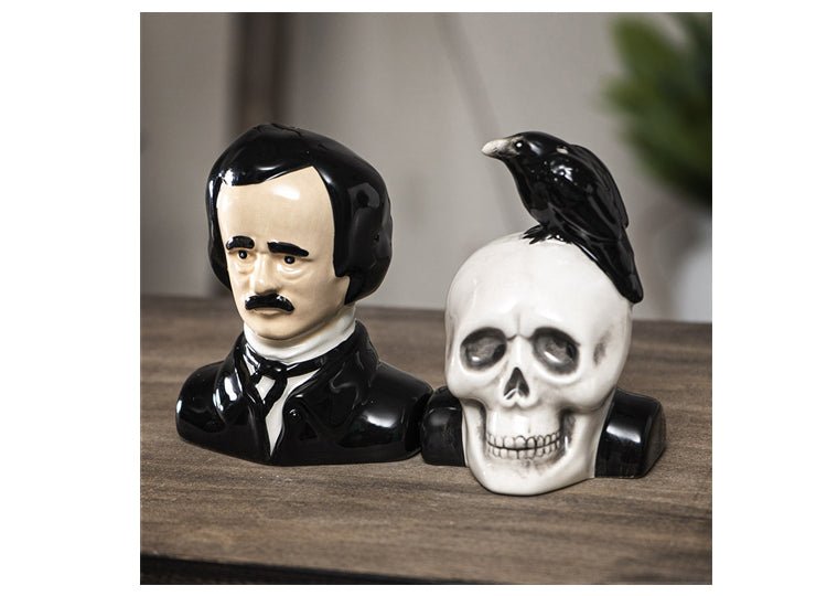 Poe’s Salt and Pepper Shakers - JP's Horror