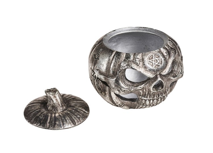 Pumpkin Skull Pot - JP's Horror