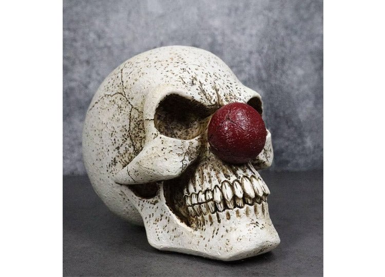 Red Nose Clown Skull - JP's Horror