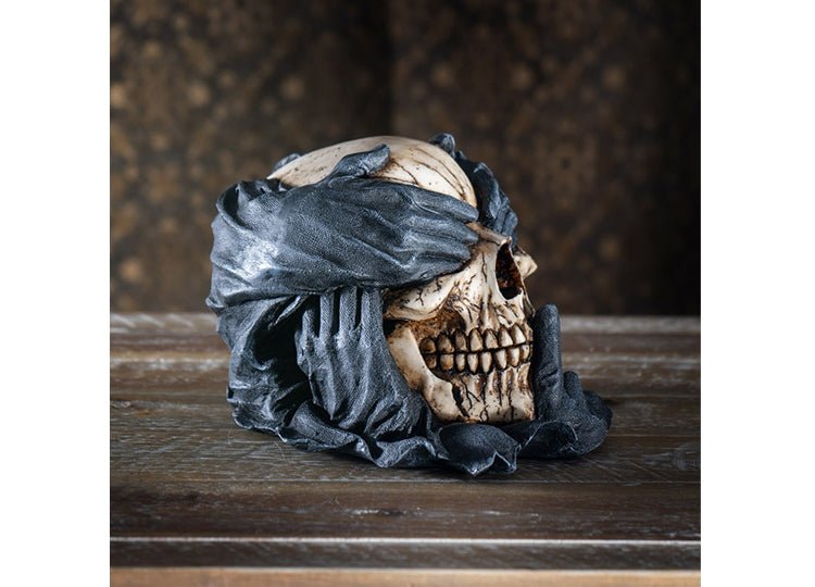See Hear Speak No Evil Skull - JP's Horror