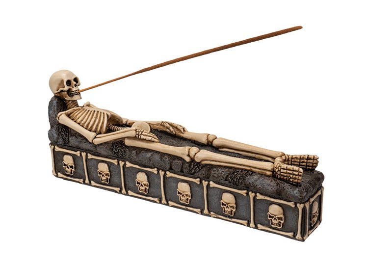 Skeleton Incense Burner Box - JP's Horror