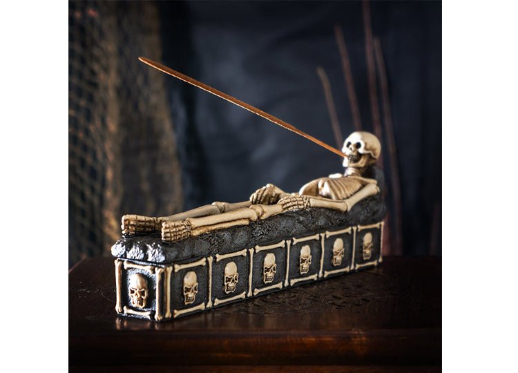 Skeleton Incense Burner Box - JP's Horror