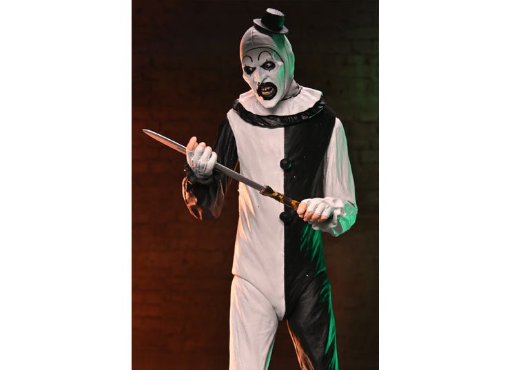 Terrifier 2 - Ultimate Art the Clown and The Little Pale Girl 7" Scale Action Figure 2-Pack - JP's Horror