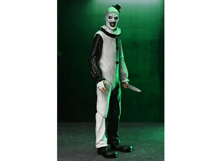 Terrifier 2 - Ultimate Art the Clown and The Little Pale Girl 7" Scale Action Figure 2-Pack - JP's Horror
