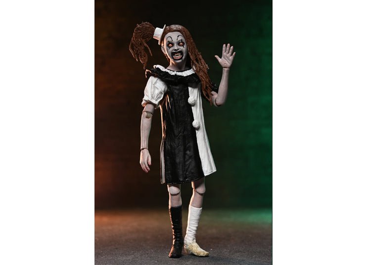 Terrifier 2 - Ultimate Art the Clown and The Little Pale Girl 7" Scale Action Figure 2-Pack - JP's Horror