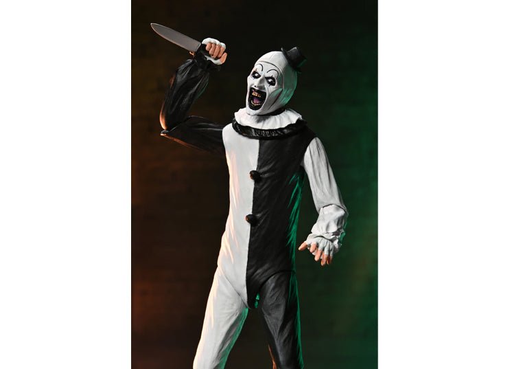 Terrifier 2 - Ultimate Art the Clown and The Little Pale Girl 7" Scale Action Figure 2-Pack - JP's Horror