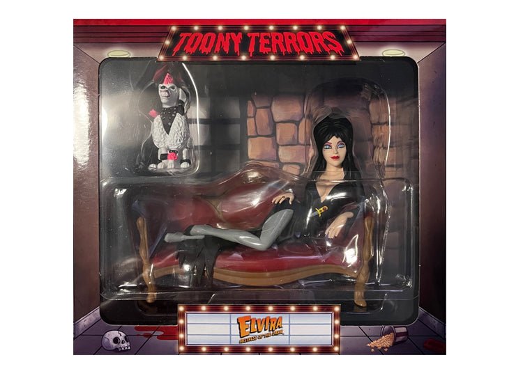 Toony Terrors Elvira on Couch - JP's Horror