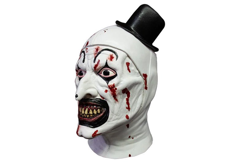 Trick or Treat Studios Bloody Art the Clown Mask – Terrifier Killer Variant Latex Mask - JP's Horror