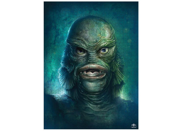 Trick or Treat Studios Creature from the Black Lagoon Puzzle – Universal Monsters 1000 Piece Jigsaw Puzzle - JP's Horror