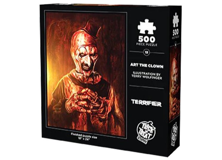 Trick or Treat Studios Terrifier Art the Clown 500 Piece Jigsaw Puzzle - JP's Horror