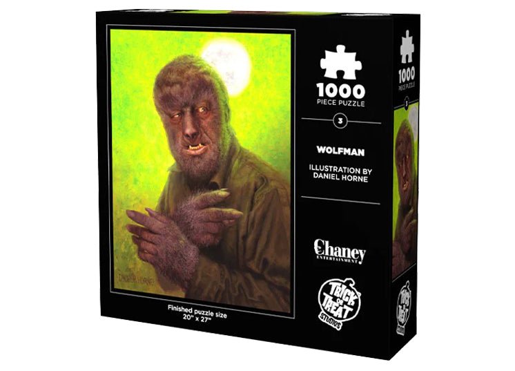 Trick or Treat Studios The Wolf Man Universal Monsters 1000 Piece Jigsaw Puzzle - JP's Horror