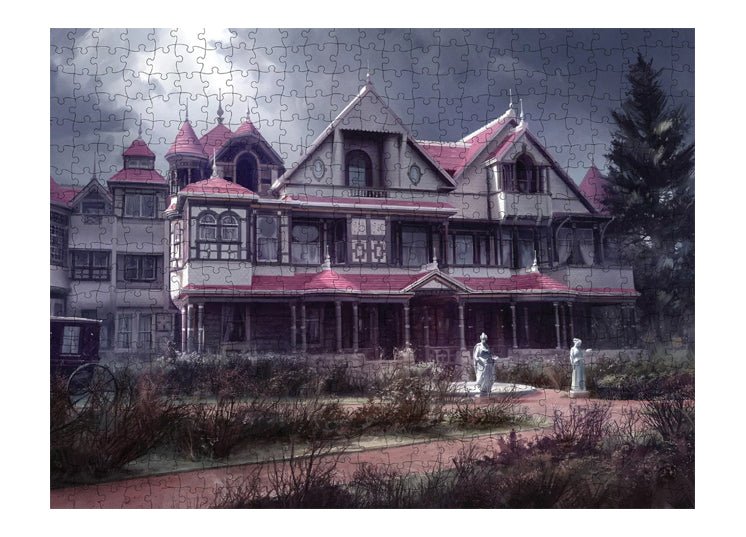 Trick or Treat Studios Winchester Mystery House 500 Piece Jigsaw Puzzle - JP's Horror