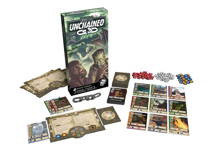 Universal Monsters Unchained Board Game - JP's Horror