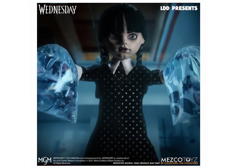 Wednesday Addams Living Dead Dolls – Netflix Series Collectible Doll - JP's Horror