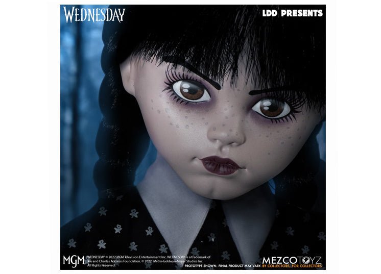 Wednesday Addams Living Dead Dolls – Netflix Series Collectible Doll - JP's Horror