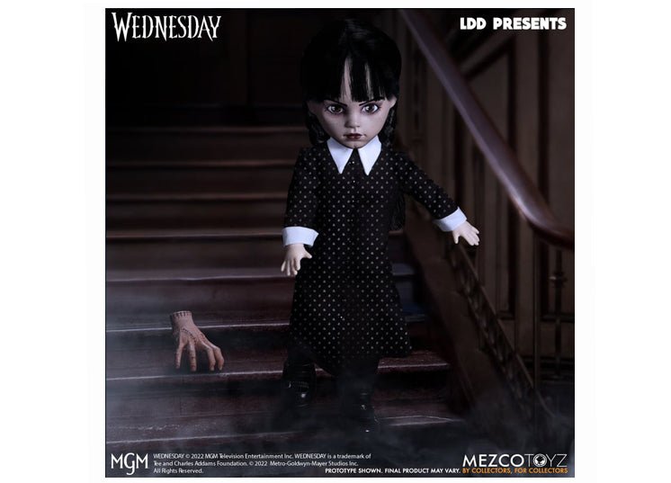 Wednesday Addams Living Dead Dolls – Netflix Series Collectible Doll - JP's Horror
