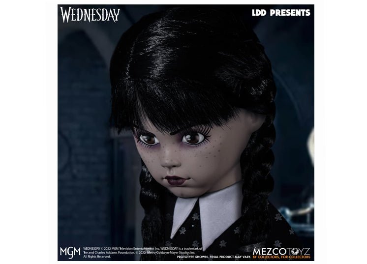 Wednesday Addams Living Dead Dolls – Netflix Series Collectible Doll - JP's Horror