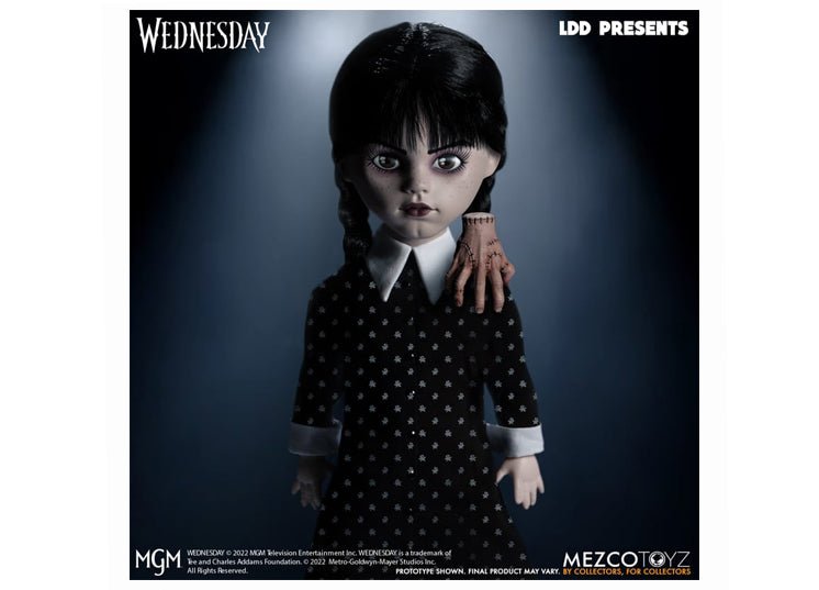 Wednesday Addams Living Dead Dolls – Netflix Series Collectible Doll - JP's Horror