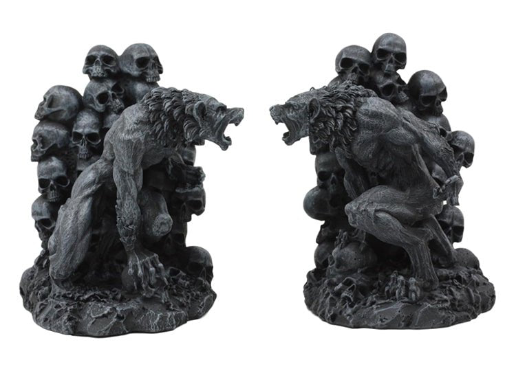 Werewolf Bookends - JP's Horror