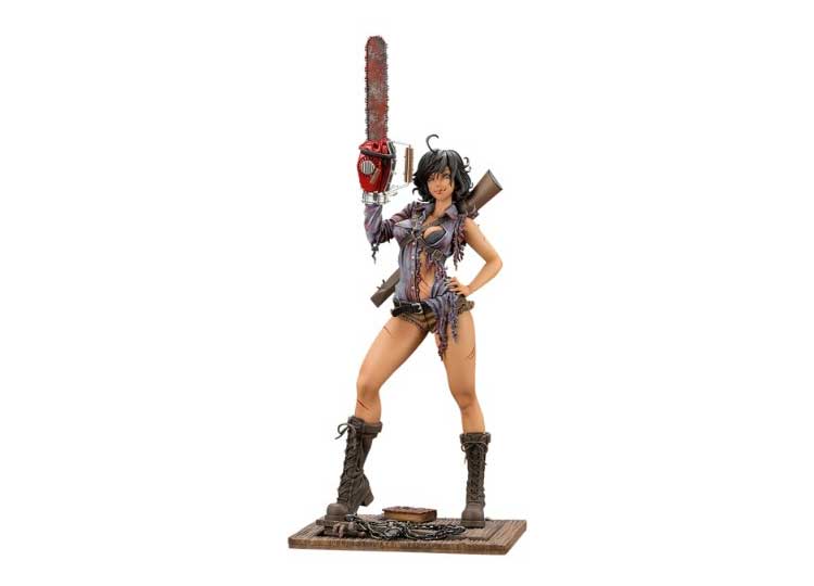 Ash Williams Bishoujo Statue - Evil Dead 2: Dead By Dawn 1 - JPs Horror Collection