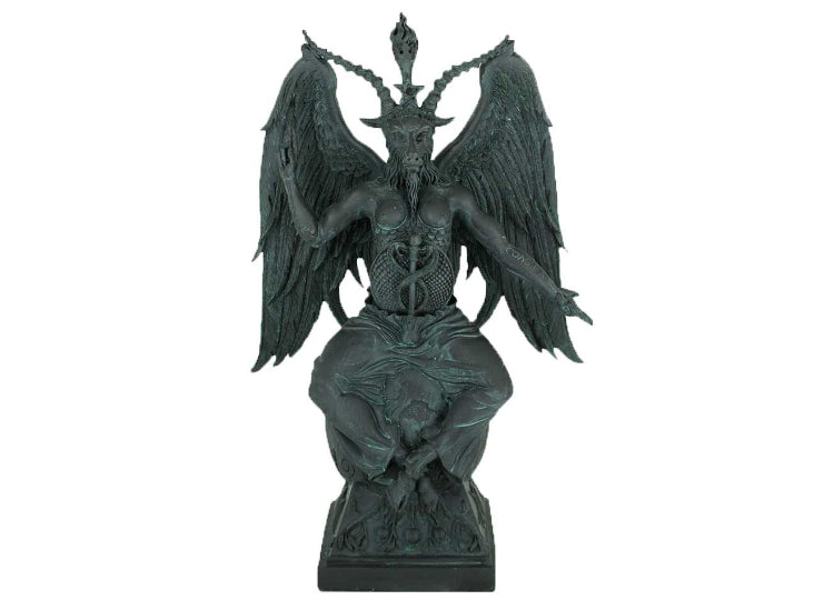 Baphomet Black Statue 1 - JPs Horror Collection