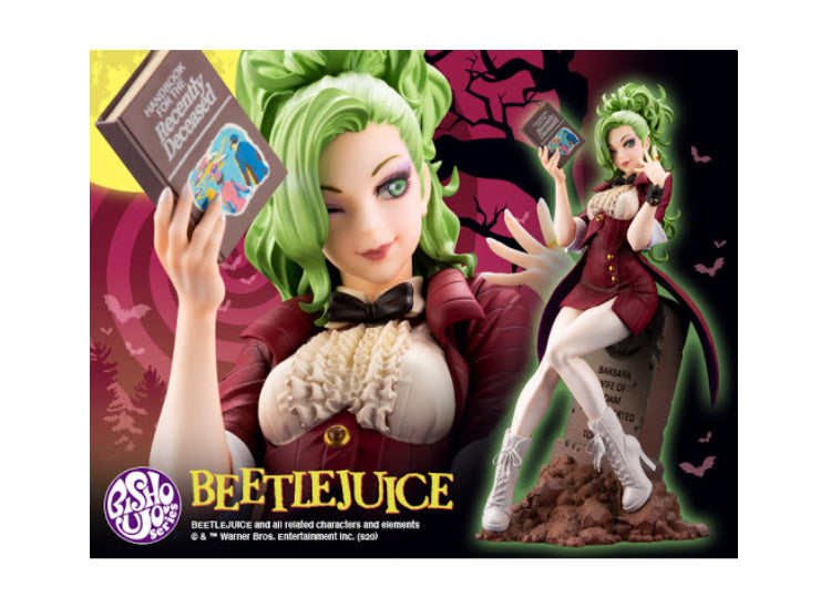 Beetlejuice Red Tuxedo Bishoujo Statue (Limited Edition) 11 - JPs Horror Collection
