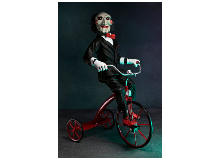 12" Billy Puppet on Tricycle - Saw 7 - JPs Horror Collection
