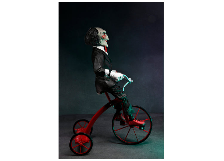 12" Billy Puppet on Tricycle - Saw 8 - JPs Horror Collection