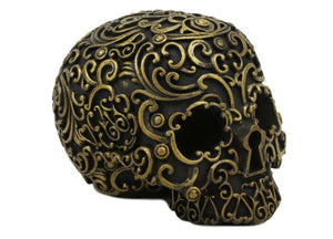 Black and Gold  Skull 3 - JPs Horror Collection