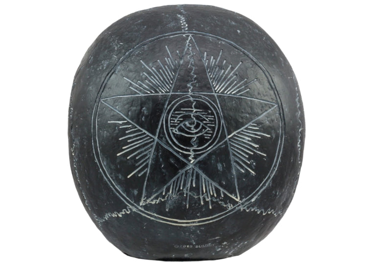 Black Ouija Skull 4 - JPs Horror Collection