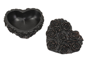 Gothic Black Rose Heart Box 2 - JPs Horror Collection