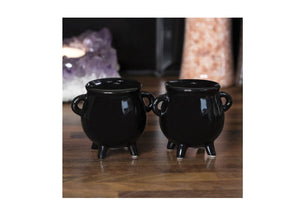 Cauldron Salt and Pepper Shakers