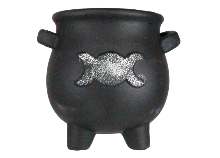 Triple Moon Cauldron Planter 1 - JPs Horror Collection