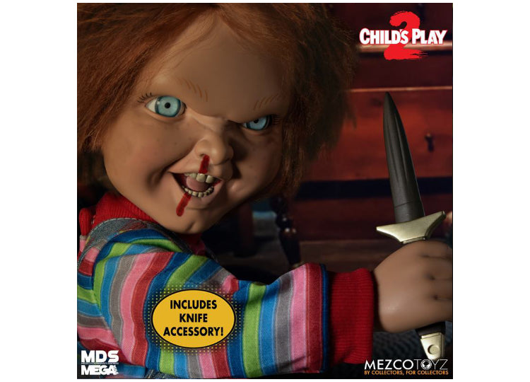 Child's Play 2 - Talking Menacing Chucky Doll 9 - JPs Horror Collection