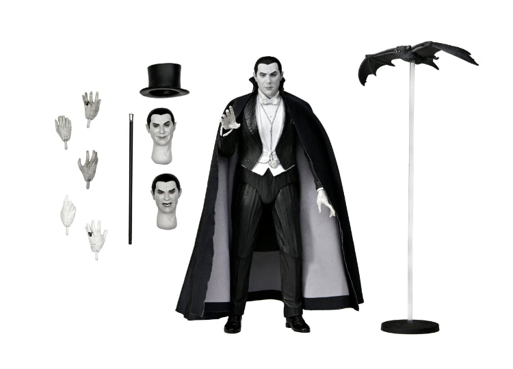 Dracula (Carfax Abbey) (B&W) 7" Ultimate 4 - JPs Horror Collection