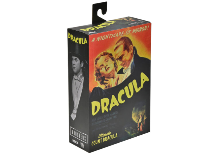 Dracula (Carfax Abbey) (B&amp;W) 7&quot; Ultimate 1 - JPs Horror Collection