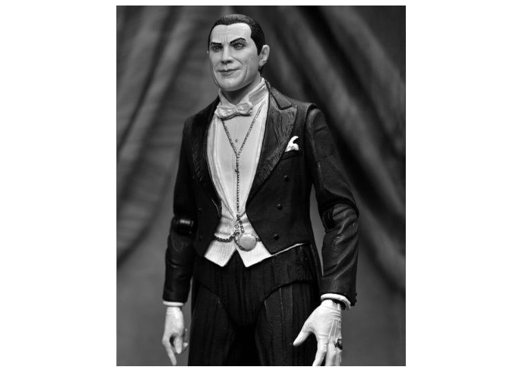 Dracula (Carfax Abbey) (B&W) 7" Ultimate 8 - JPs Horror Collection