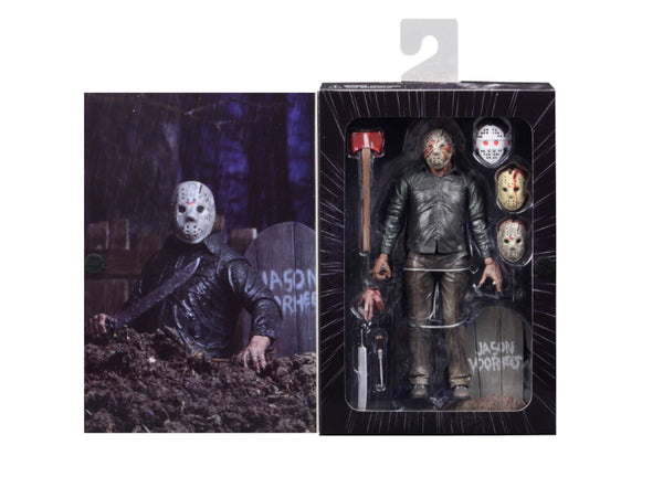 NECA Friday the 13th Jason Voorhees Ultimate Part 5 PVC Action Figure Toy  7 New