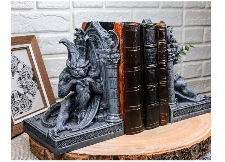 Thinker Gargoyle Bookends 3 - JPs Horror Collection