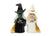 Good Witch Bad Witch Salt and Pepper Shakers