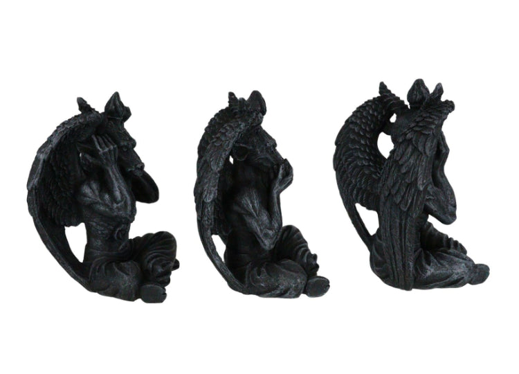 Hear, Speak, See No Evil Baphomet 4 - JPs Horror Collection